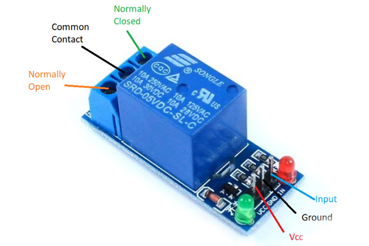 Single-Channel-Relay-Module-Pinout