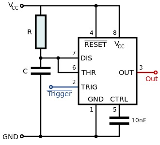 monostable-mode-555-timer
