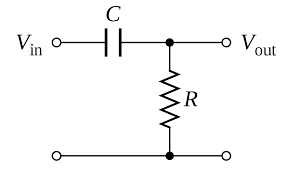 high_pass_filter_capacitor_circuit