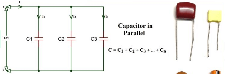 paralle_capacitor_connection