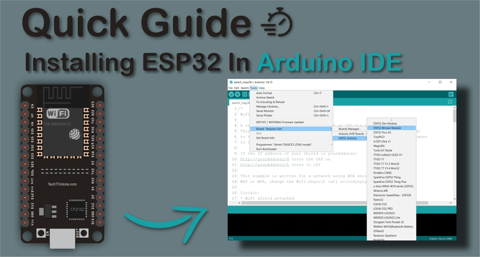 Quick-Guide-Installing-ESP32-In-Arduino-IDE-Ficherd-Image